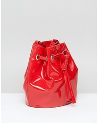 Красная сумка-мешок от Monki