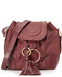 Красная сумка-мешок от See by Chloe