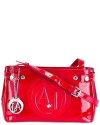 Красная сумка через плечо от Armani Jeans