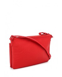 Красная сумка через плечо от Lacoste