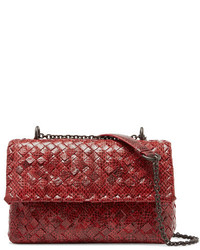 Женская красная сумка от Bottega Veneta