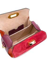 Женская красная сумка от Alexander McQueen