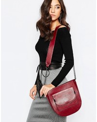 Женская красная сумка от Warehouse