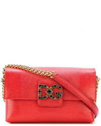 Женская красная сумка от Dolce & Gabbana