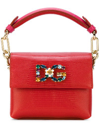 Женская красная сумка от Dolce & Gabbana