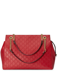Женская красная сумка от Gucci