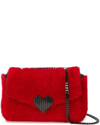Женская красная сумка от Les Petits Joueurs