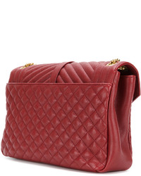 Женская красная сумка от Saint Laurent