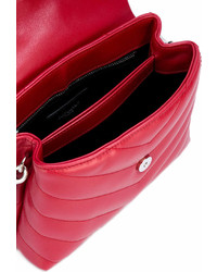 Женская красная сумка от Saint Laurent
