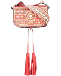 Женская красная сумка от Moschino