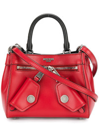 Женская красная сумка от Moschino