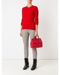 Женская красная сумка от Versace