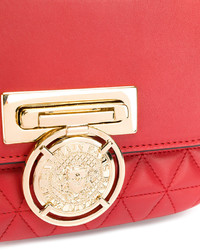 Женская красная сумка от Balmain