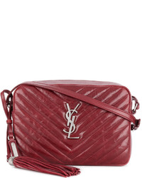 Женская красная сумка от Saint Laurent