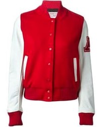 Женская красная университетская куртка от American College