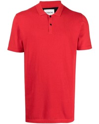 Мужская красная футболка-поло с принтом от Iceberg