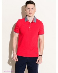Мужская красная футболка-поло от 18CRR81 CERRUTI