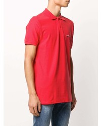 Мужская красная футболка-поло от John Richmond