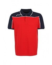 Мужская красная футболка-поло от Asics