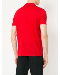 Мужская красная футболка-поло от Lanvin