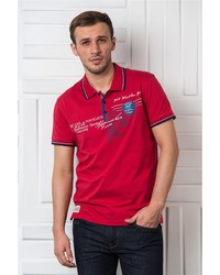 Мужская красная футболка-поло от Begood