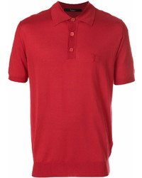 Мужская красная футболка-поло от Billionaire