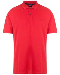 Мужская красная футболка-поло от BOSS