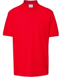 Мужская красная футболка-поло от Burberry