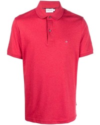 Мужская красная футболка-поло от Calvin Klein
