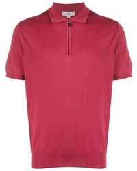 Мужская красная футболка-поло от Canali