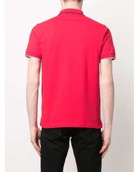 Мужская красная футболка-поло от Sun 68