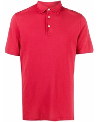 Мужская красная футболка-поло от Fedeli