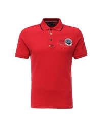 Мужская красная футболка-поло от FIVE seasons