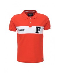 Мужская красная футболка-поло от Frank NY