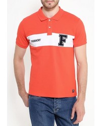 Мужская красная футболка-поло от Frank NY