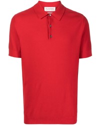 Мужская красная футболка-поло от FURSAC