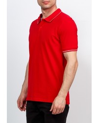 Мужская красная футболка-поло от GREG