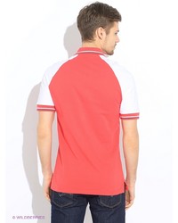 Мужская красная футболка-поло от КАЛIНКА