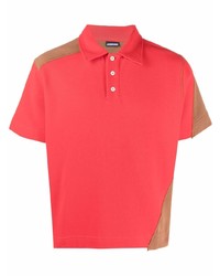 Мужская красная футболка-поло от Jacquemus