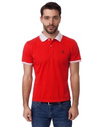 Мужская красная футболка-поло от Kanzler