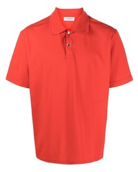 Мужская красная футболка-поло от Lanvin