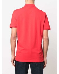Мужская красная футболка-поло от Hugo