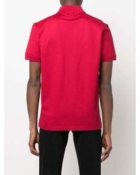 Мужская красная футболка-поло от Billionaire