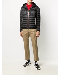 Мужская красная футболка-поло от Moncler