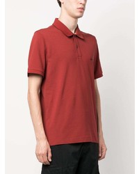 Мужская красная футболка-поло от C.P. Company
