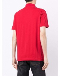 Мужская красная футболка-поло от Armani Exchange