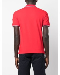 Мужская красная футболка-поло от Woolrich