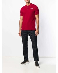 Мужская красная футболка-поло от Just Cavalli