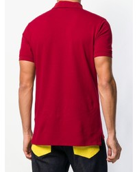 Мужская красная футболка-поло от Just Cavalli