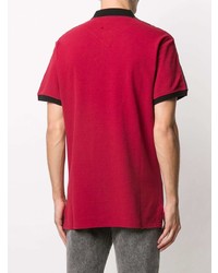 Мужская красная футболка-поло от Just Cavalli